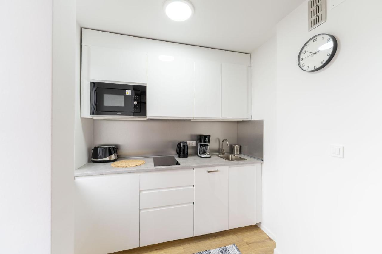 Elegant Tour As Studio Gilly With Open Views And A Balcony In The Center 卢布尔雅那 外观 照片